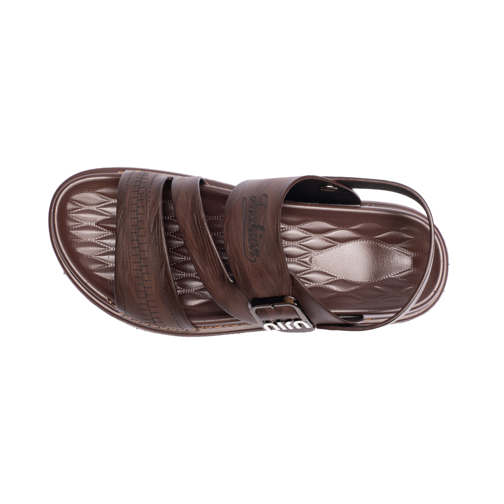ATLAS - Sandales MARRON pour homme