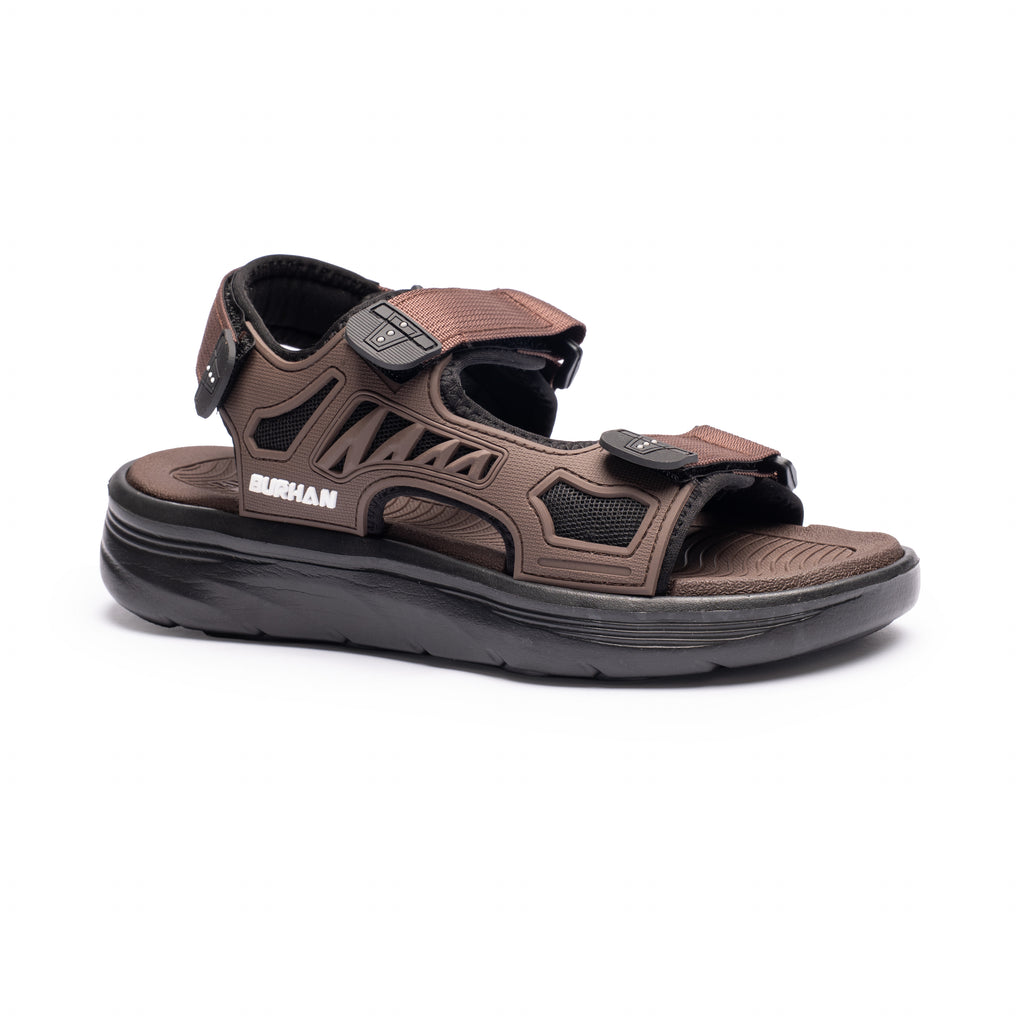 VENTURE - sandales en MARRON pour homme
