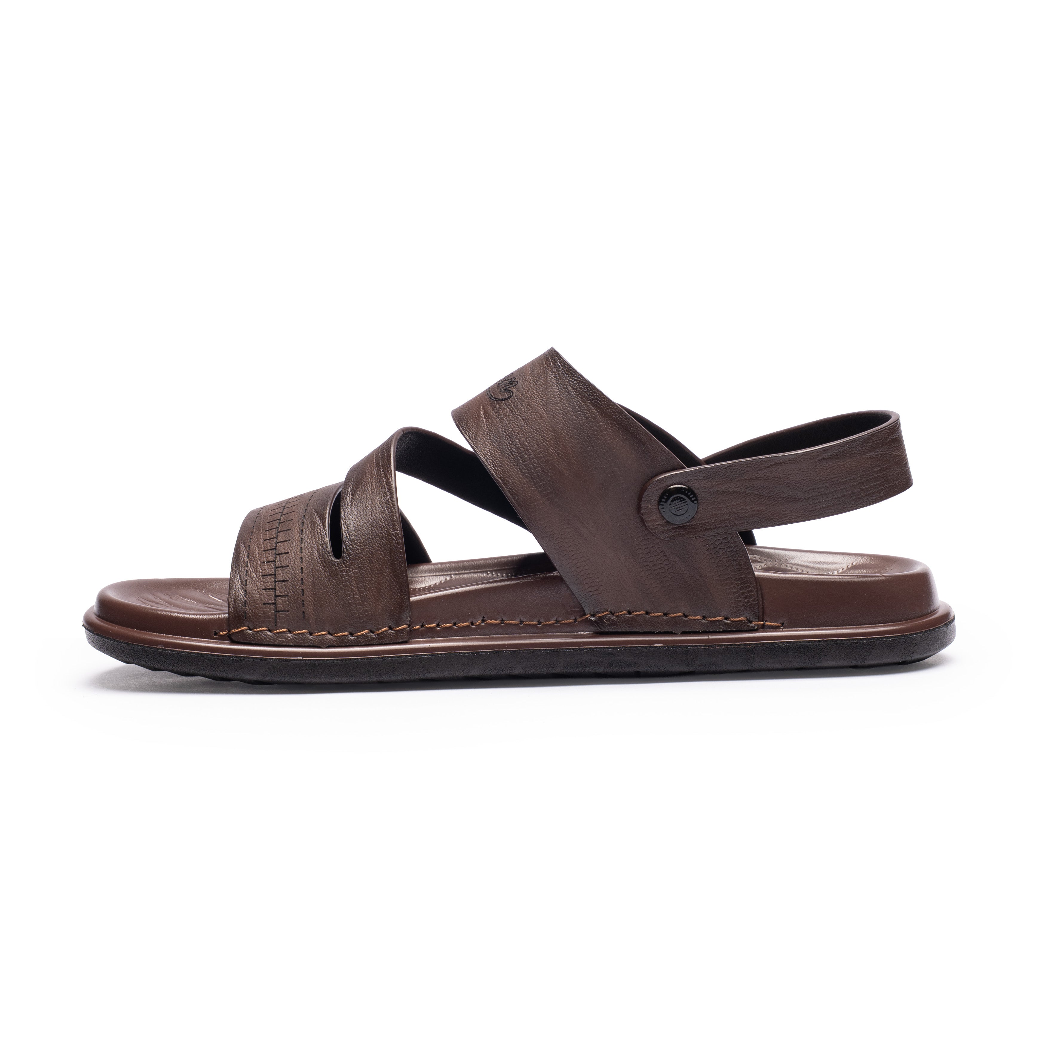 ATLAS - Sandales MARRON pour homme