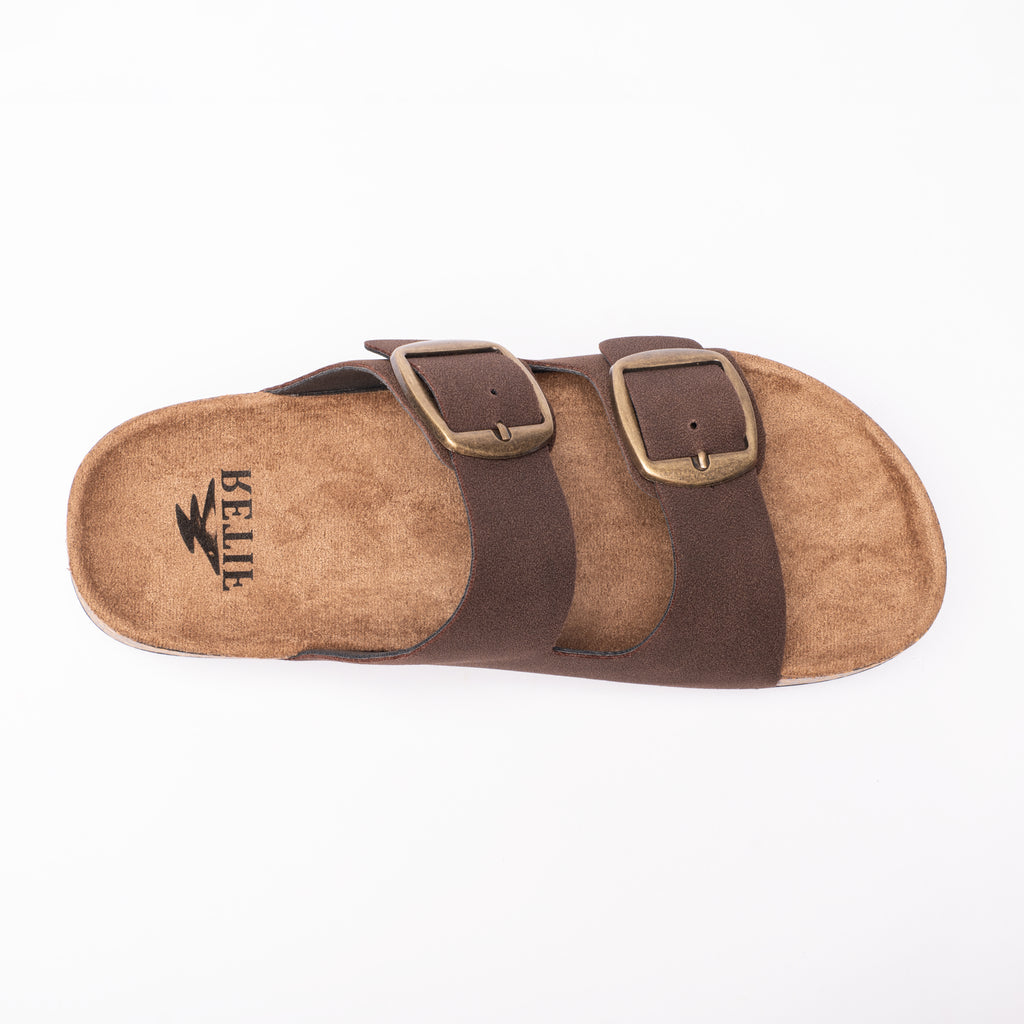 BIRKRETIF - sandales marron